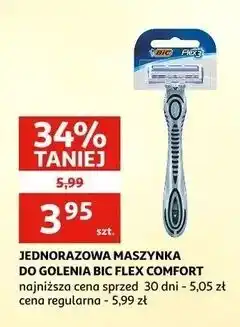 Auchan Maszynka do golenia Bic Flex 3 Comfort oferta