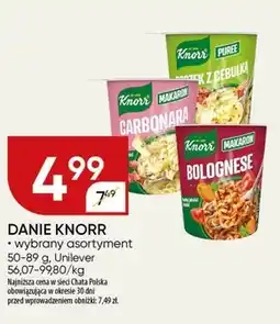 Chata Polska Danie gotowe Knorr oferta