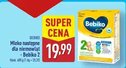 ALDI Mleko następne dla niemowląt Bebiko 2 oferta