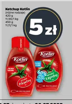 Netto Ketchup Kotlin różne rodzaje oferta