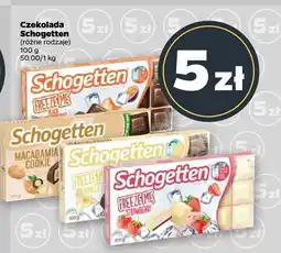 Netto Czekolada Schogetten różne rodzaje oferta