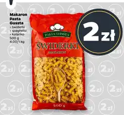 Netto Makaron świderki, spaghetti, kolanko Pasta Gussta oferta