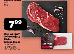 Netto Stek wołowy dojrzewający z rostbefu, z antrykotu Sztuka Mięsa oferta