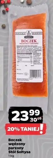 Netto Boczek wędzony parzony Stół Sołtysa oferta