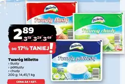Netto Twaróg Miletto półtłusty oferta