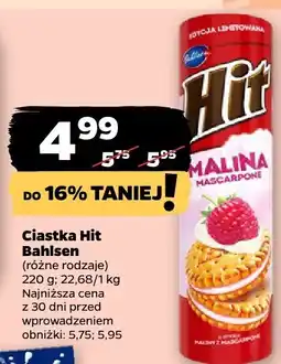 Netto Ciastka Hit Bahlsen różne rodzaje oferta