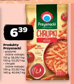 Netto Produkty Przysnacki prażynki, chrupki różne rodzaje oferta