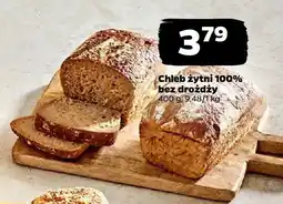 Netto Chleb żytni 100% bez drożdży Netto oferta