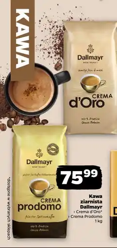 Netto Kawa ziarnista Dallmayr Crema d'Oro oferta