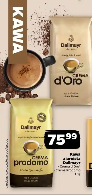 Netto Kawa ziarnista Dallmayr Crema d'Oro oferta