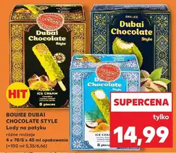Kaufland Lody na patyku Dubai Chocolate Style 4-pak, różne rodzaje Boujee oferta