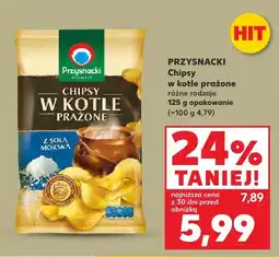 Kaufland Chipsy w kotle prażone, różne rodzaje Przysnacki oferta