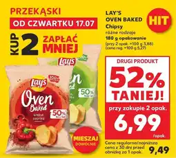 Kaufland Chipsy Lay's Oven Baked, różne rodzaje Frito-Lay oferta