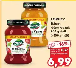 Kaufland Dżem owocowy, różne rodzaje Łowicz oferta