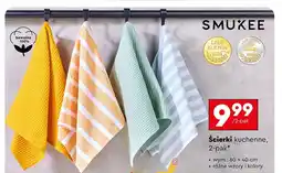 Biedronka Ścierki kuchenne Smukee oferta