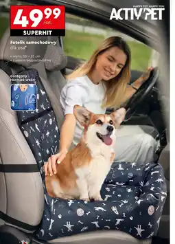 Biedronka Fotelik samochodowy Activ Pet oferta