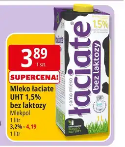 E.Leclerc Mleko bez laktozy Łaciate oferta