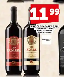 Topaz Wino półwytrawne Kadarka oferta