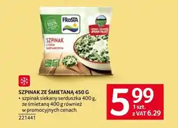 Selgros Szpinak Frosta oferta