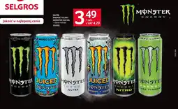 Selgros Napój energetyczny Monster oferta