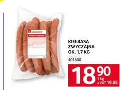 Selgros Kiełbasa Zwyczajna oferta