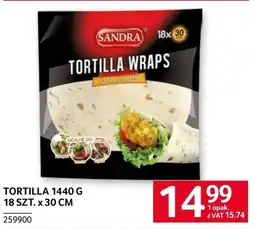 Selgros Tortilla Sandra oferta