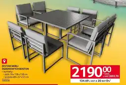 Selgros Zestaw mebli ogrodowych oferta