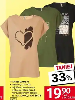 Selgros T-shirt damski O oferta