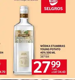 Selgros Wódka Stumbras oferta