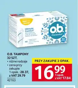 Selgros Tampony O.b oferta