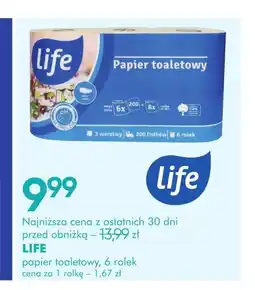 SuperPharm Papier toaletowy Life oferta