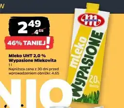 Netto Mleko UHT 2% Wypasione oferta