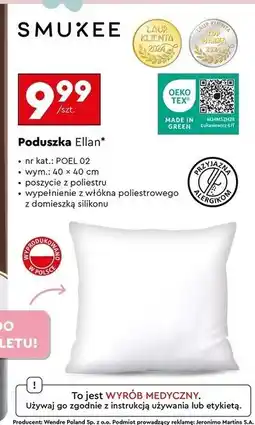 Biedronka Poduszka ellan 40 x cm Smukee oferta