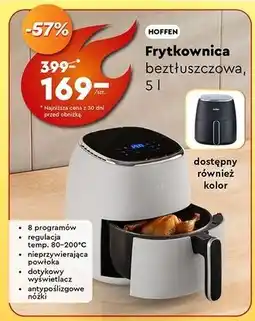 Biedronka Frytkownica beztłuszczowa 1500 w Hoffen oferta