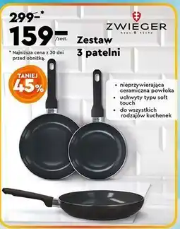 Biedronka Zestaw patelni Zwieger oferta