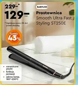 Biedronka Prostownica st250e smooth finish Babyliss oferta