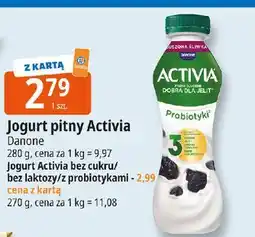 E.Leclerc Jogurt zboża błonnik + probiotyki Danone Activia oferta
