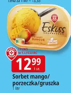 E.Leclerc Sorbet porzeczka Wiodąca Marka Eskiss oferta
