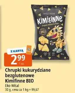 E.Leclerc Chrupki kukurydziane kimifinne Ekowital oferta