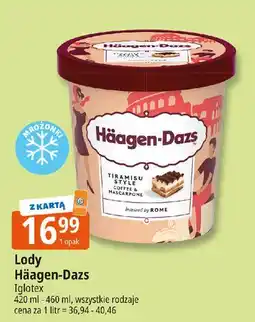 E.Leclerc Lody tiramisu Haagen-Dazs oferta