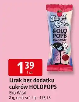 E.Leclerc Lizak holo pops truskawka Joe Glow oferta