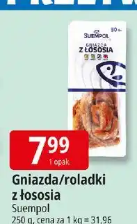 E.Leclerc Roladki wędzone z łososia Suempol oferta