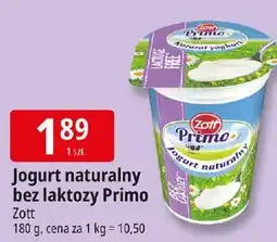 E.Leclerc Jogurt naturalny bez laktozy Zott Primo oferta