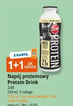 E.Leclerc Napój proteinowy waniliowy Zott Protein oferta
