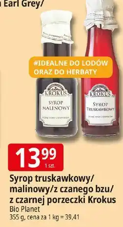 E.Leclerc Syrop z czarnej porzeczki Krokus oferta
