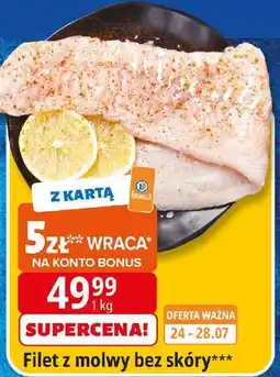E.Leclerc Filet z molwy białej bez skóry oferta