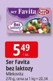 E.Leclerc Ser sałatkowo-kanapkowy bez laktozy Mlekovita Favita oferta