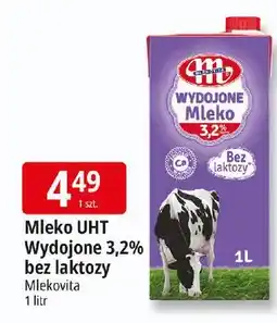 E.Leclerc Mleko bez laktozy 3.2% Mlekovita Wydojone oferta