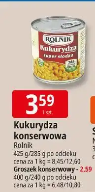 E.Leclerc Groszek konserwowy Rolnik oferta
