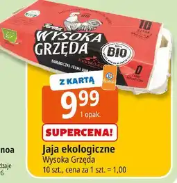 E.Leclerc Jaja bio Ferma Wysoka Grzęda oferta